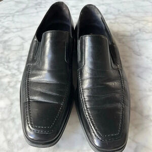Bruno Magli Men’s 8 - Raging Leather Slip On Shoes - made in italy  (MO1189)